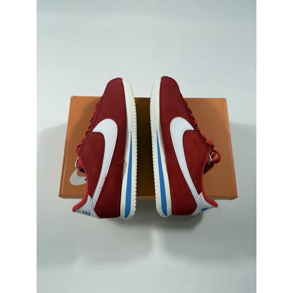 New Women’s Size 7.5 - Nike Cortez Light Crimson Blue IB1857 600 - Picture 5 of 10